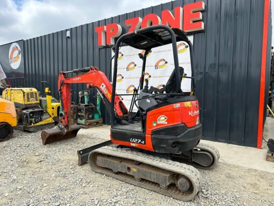 미니 굴삭기 Kubota U27-4 à 20500 € HT : 사진 8 미니 굴삭기 Kubota U27-4 à 20500 € HT : 사진 8
