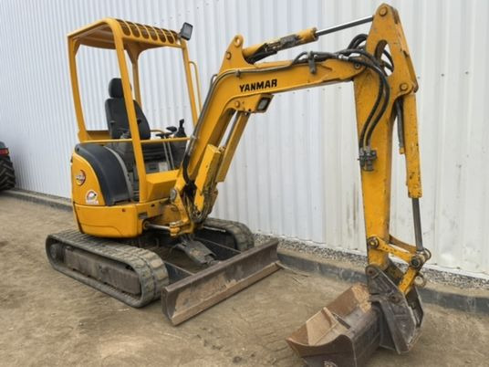 Yanmar VIO20-4 Canopy - 미니 굴삭기 : 사진 5 Yanmar VIO20-4 Canopy - 미니 굴삭기 : 사진 5