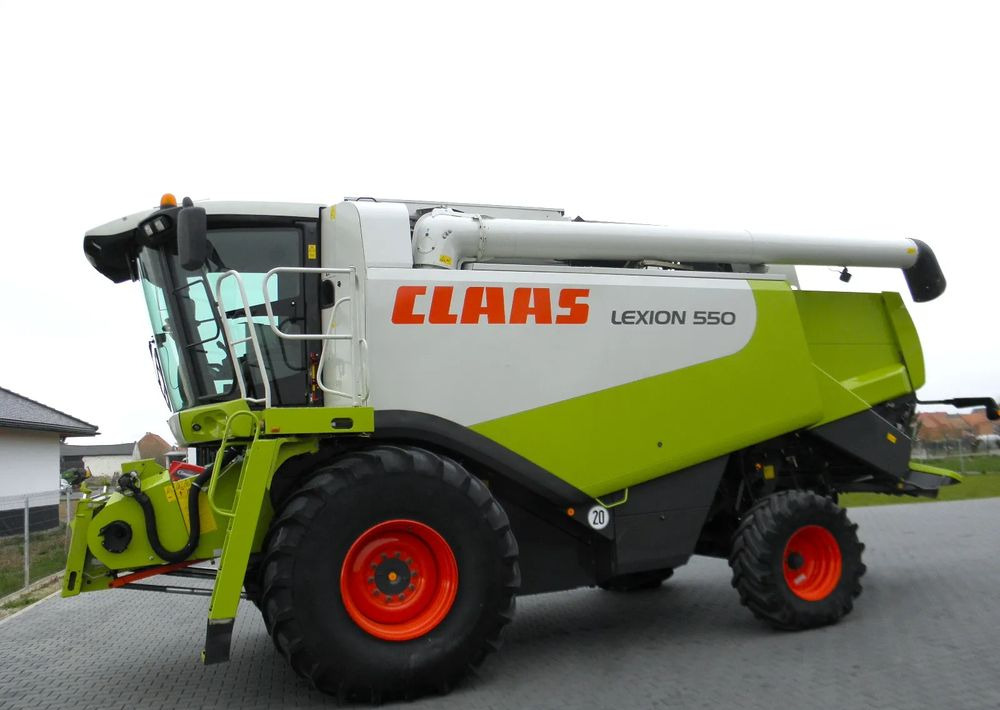 Claas Lexion 550 2008 Rok, Nowsza Wersja, Nie Malowany, Stan Idealny - 목초수확기 : 사진 3 Claas Lexion 550 2008 Rok, Nowsza Wersja, Nie Malowany, Stan Idealny - 목초수확기 : 사진 3