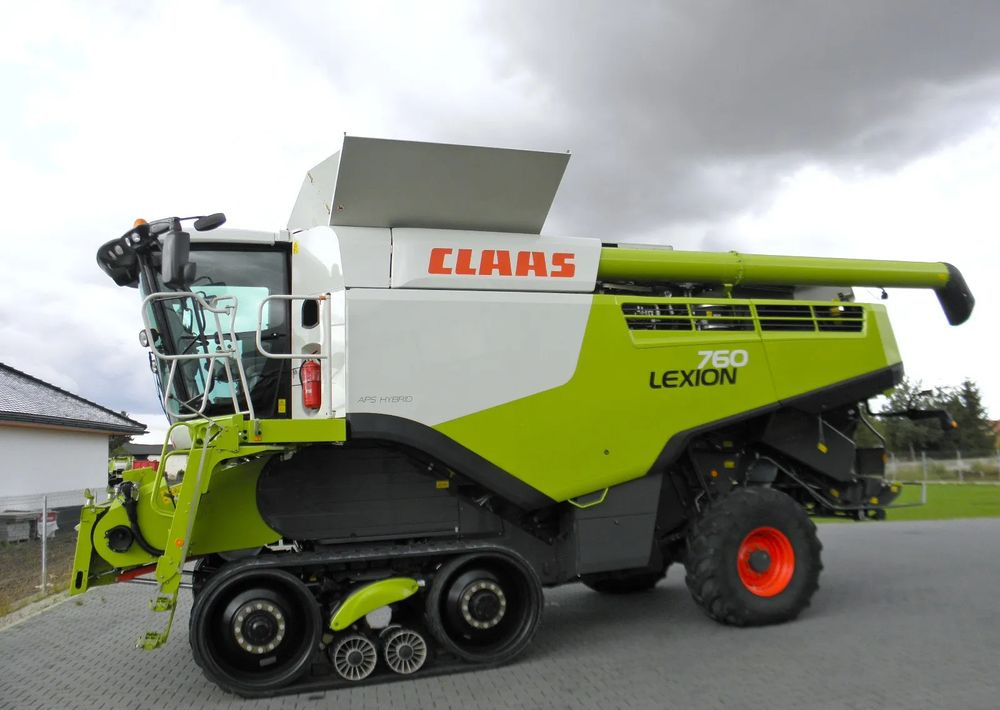 Claas Lexion 760 Terra Trac 2015 Rok, 1900 motgodzin, Heder V 930 2019 Rok, Najbogatsza Wersja, Nie Malowany, Stan Idealny - 목초수확기 : 사진 5 Claas Lexion 760 Terra Trac 2015 Rok, 1900 motgodzin, Heder V 930 2019 Rok, Najbogatsza Wersja, Nie Malowany, Stan Idealny - 목초수확기 : 사진 5