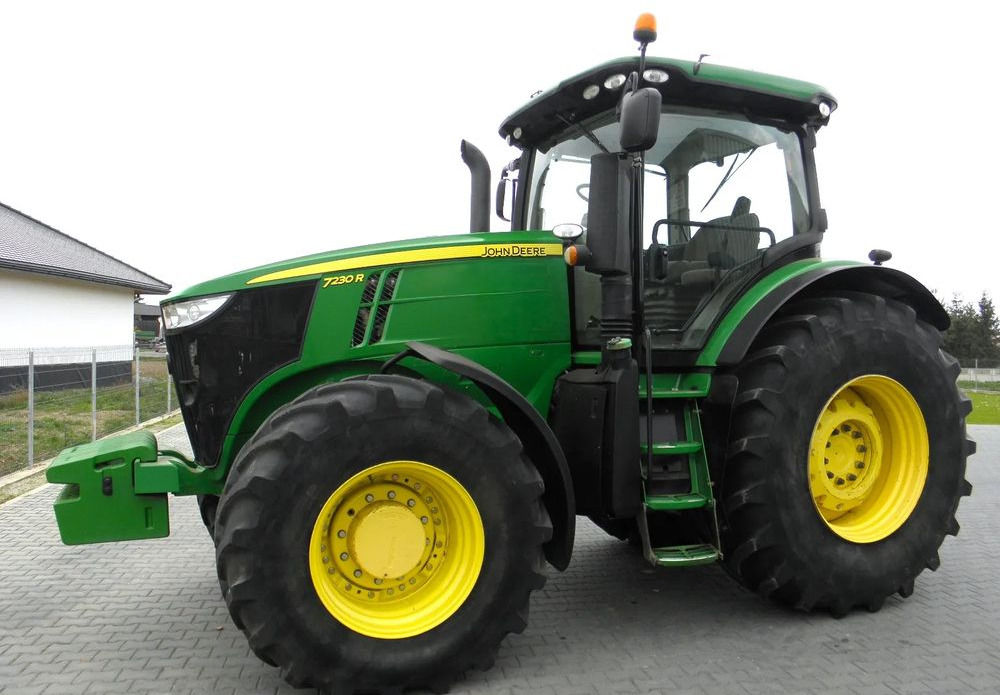 John Deere 7230 R 2012 Rok Nie Malowany, Skrzynia POWERQUAD, Stan Bardzo Dobry - 장궤형 트랙터 : 사진 2 John Deere 7230 R 2012 Rok Nie Malowany, Skrzynia POWERQUAD, Stan Bardzo Dobry - 장궤형 트랙터 : 사진 2