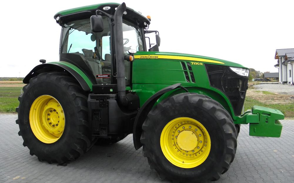 John Deere 7230 R 2012 Rok Nie Malowany, Skrzynia POWERQUAD, Stan Bardzo Dobry - 장궤형 트랙터 : 사진 5 John Deere 7230 R 2012 Rok Nie Malowany, Skrzynia POWERQUAD, Stan Bardzo Dobry - 장궤형 트랙터 : 사진 5