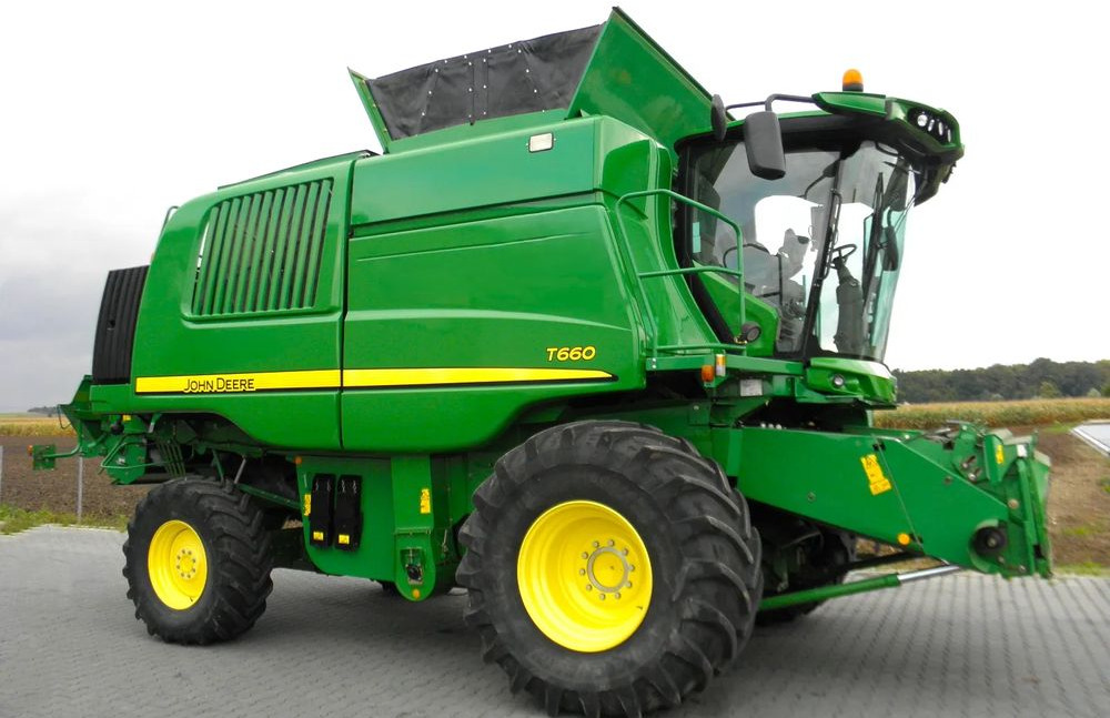 John Deere T660 2014 Rok, heder 7,6m, 2700 mtg na silniku, Najbogatsza Wersja, Nie Malowany, Stan Idealny - 목초수확기 : 사진 4 John Deere T660 2014 Rok, heder 7,6m, 2700 mtg na silniku, Najbogatsza Wersja, Nie Malowany, Stan Idealny - 목초수확기 : 사진 4