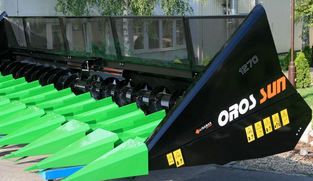 Oros SUN 1276 12 rzędowy, Nowe przystawki do Zbioru Słonecznika - 아마 수확기 : 사진 4 Oros SUN 1276 12 rzędowy, Nowe przystawki do Zbioru Słonecznika - 아마 수확기 : 사진 4