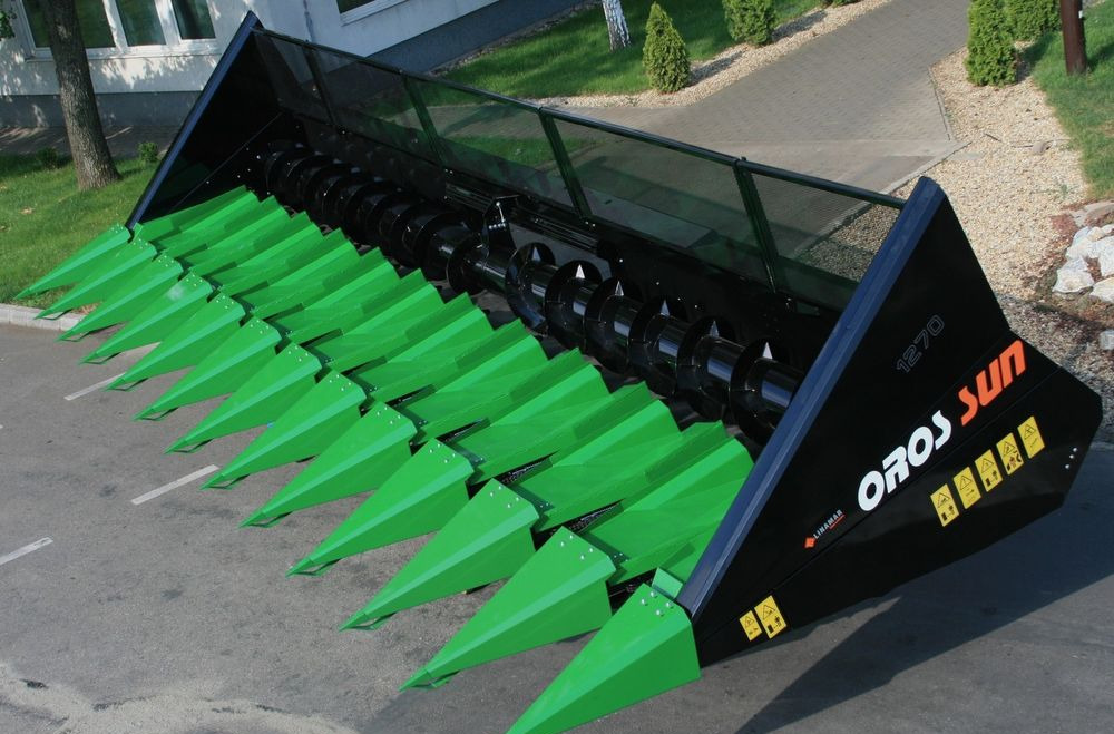 Oros SUN 1276 12 rzędowy, Nowe przystawki do Zbioru Słonecznika - 아마 수확기 : 사진 2 Oros SUN 1276 12 rzędowy, Nowe przystawki do Zbioru Słonecznika - 아마 수확기 : 사진 2