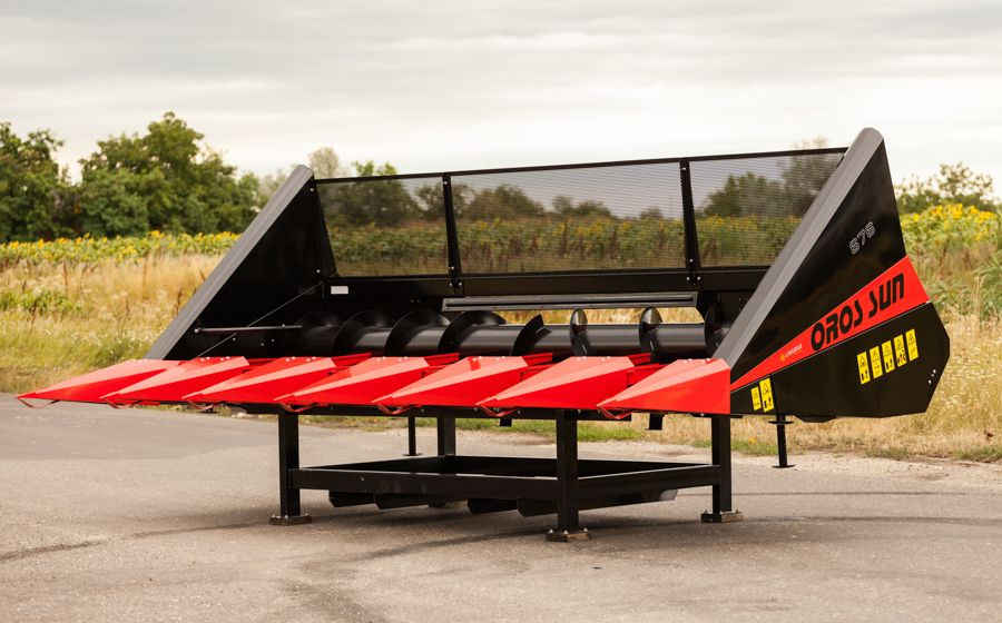 Oros SUN 876 8 rzędowy, Nowe Przystawki do zbioru słonecznika, - 아마 수확기 : 사진 4 Oros SUN 876 8 rzędowy, Nowe Przystawki do zbioru słonecznika, - 아마 수확기 : 사진 4