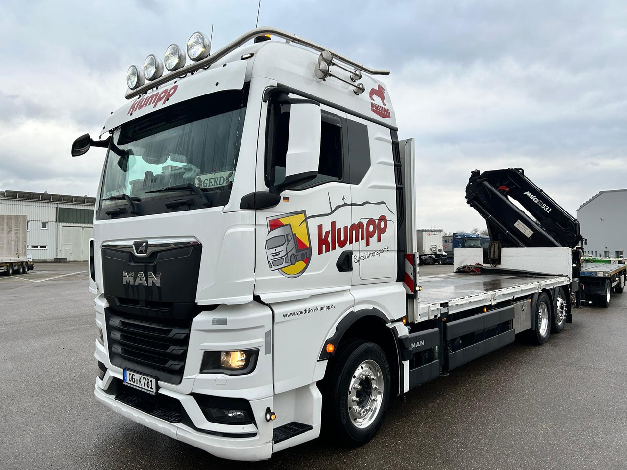 MAN TGX 500 - 드롭사이드/ 플랫베드 트럭 : 사진 1 MAN TGX 500 - 드롭사이드/ 플랫베드 트럭 : 사진 1