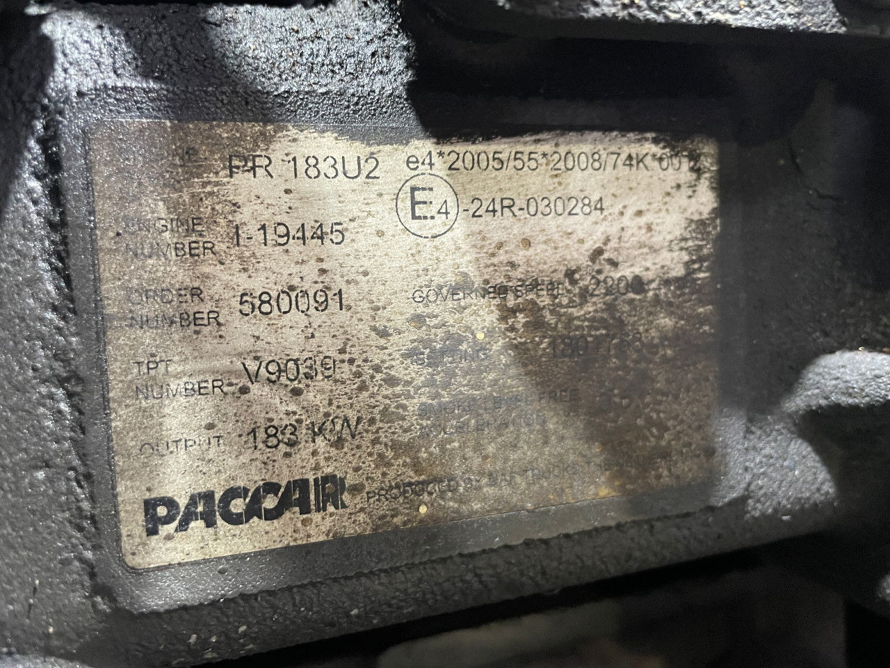 엔진 버스 용 DAF Paccar Motor DAF Solaris PR 183 U2 Urbino 12 Van Hool Temsa 183U2 : 사진 6 엔진 버스 용 DAF Paccar Motor DAF Solaris PR 183 U2 Urbino 12 Van Hool Temsa 183U2 : 사진 6