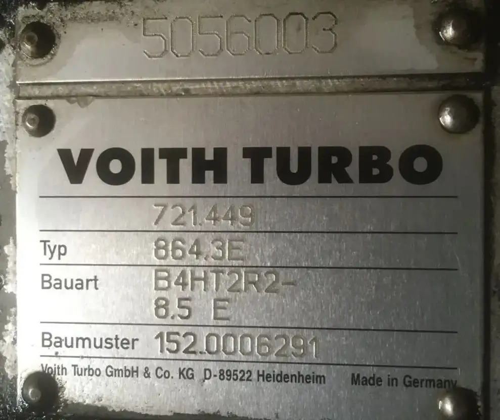 Mercedes-Benz Voith 864.3E B4HT2R2 -8.5E Mercedes Citaro Getriebe 721.449 - 변속기 버스 용 : 사진 2 Mercedes-Benz Voith 864.3E B4HT2R2 -8.5E Mercedes Citaro Getriebe 721.449 - 변속기 버스 용 : 사진 2