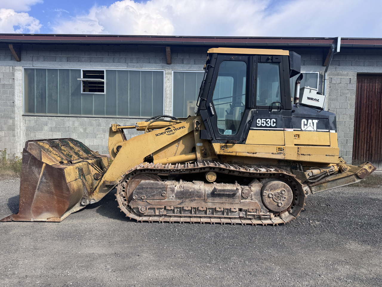 CATERPILLAR 953 C - 크롤러 로더 : 사진 1 CATERPILLAR 953 C - 크롤러 로더 : 사진 1