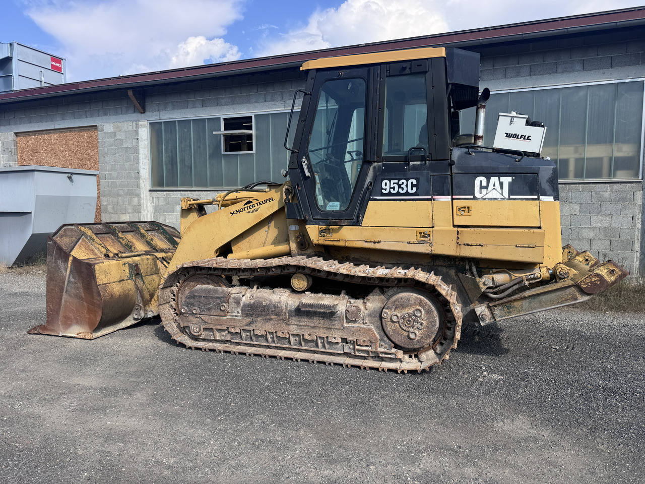CATERPILLAR 953 C - 크롤러 로더 : 사진 2 CATERPILLAR 953 C - 크롤러 로더 : 사진 2