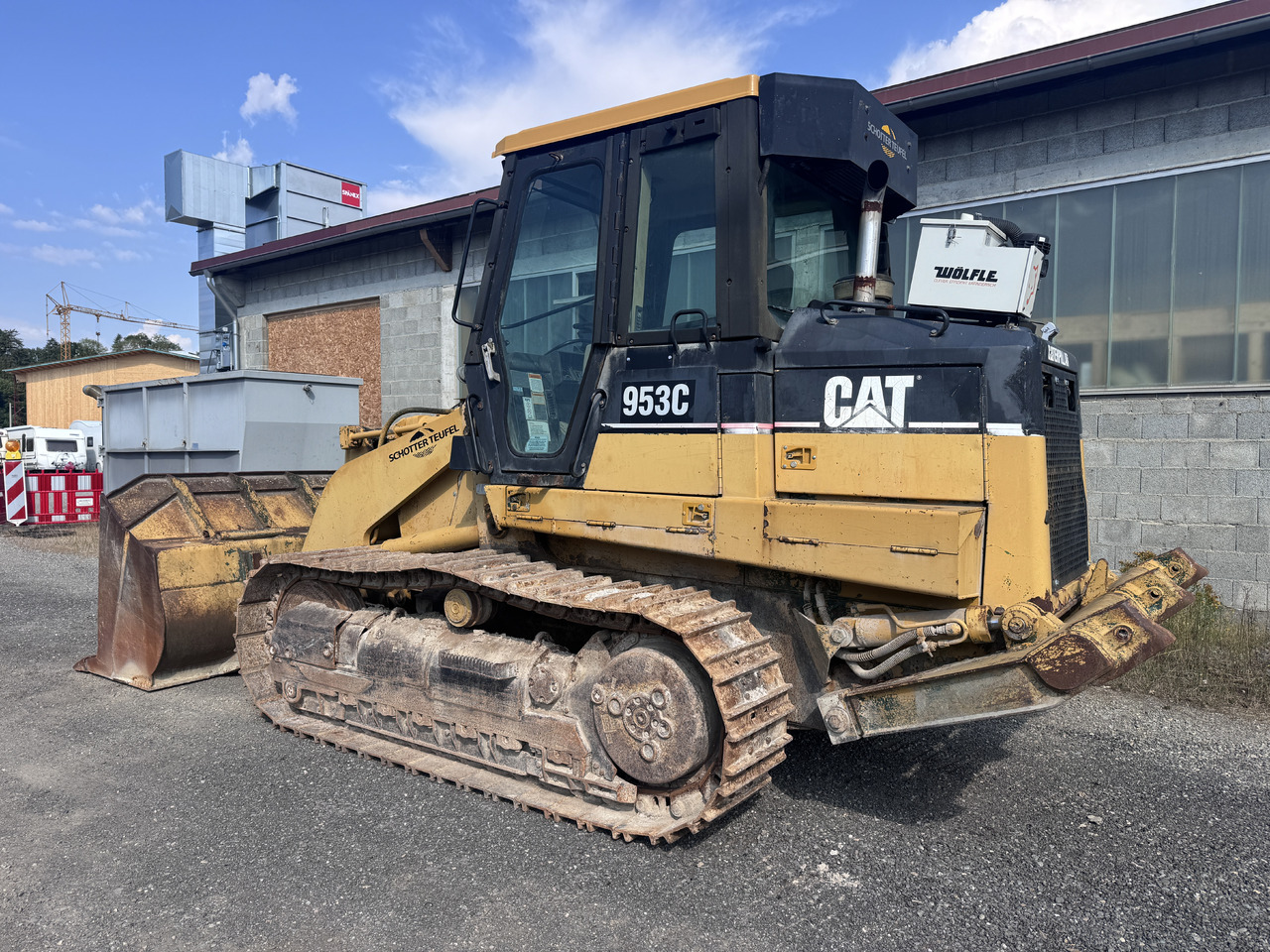 CATERPILLAR 953 C - 크롤러 로더 : 사진 3 CATERPILLAR 953 C - 크롤러 로더 : 사진 3