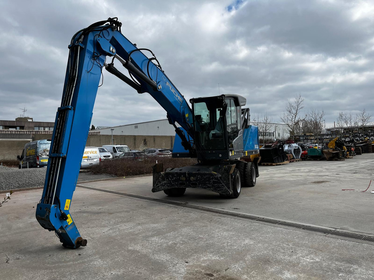 Fuchs MHL 320 F - 폐기물/ 산업 처리기 : 사진 4 Fuchs MHL 320 F - 폐기물/ 산업 처리기 : 사진 4