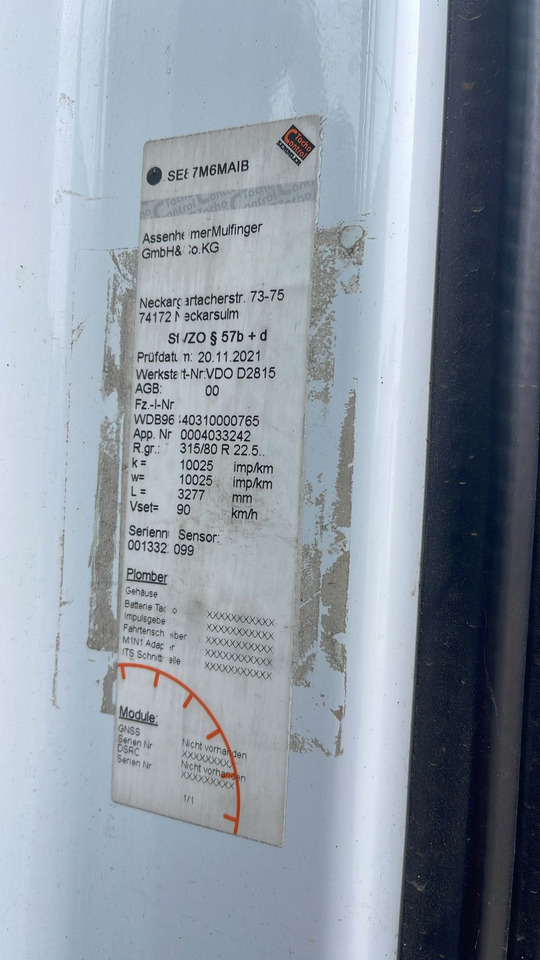 MERCEDES-BENZ 1848 Hydro Drive * Kipppumpe * Abstandstempomat - 트랙터 유닛 : 사진 5 MERCEDES-BENZ 1848 Hydro Drive * Kipppumpe * Abstandstempomat - 트랙터 유닛 : 사진 5