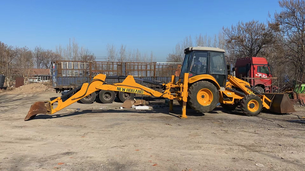 NEW HOLLAND LB95 - 백호 로더 : 사진 5 NEW HOLLAND LB95 - 백호 로더 : 사진 5