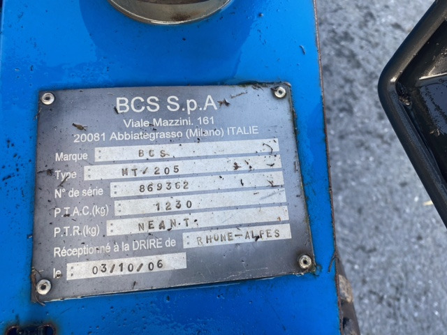 BCS MT205 - 정원 모어 : 사진 2 BCS MT205 - 정원 모어 : 사진 2
