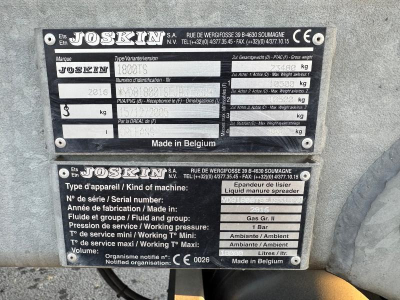 슬러리 탱커 JOSKIN KOMFORT 2 : 사진 6