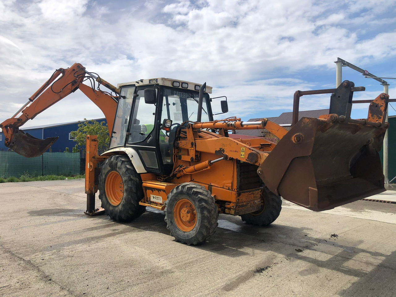 CATERPILLAR 428 C TERRACING EQUIPMENT BULLDOEXCAVATOR - 백호 로더 : 사진 4 CATERPILLAR 428 C TERRACING EQUIPMENT BULLDOEXCAVATOR - 백호 로더 : 사진 4