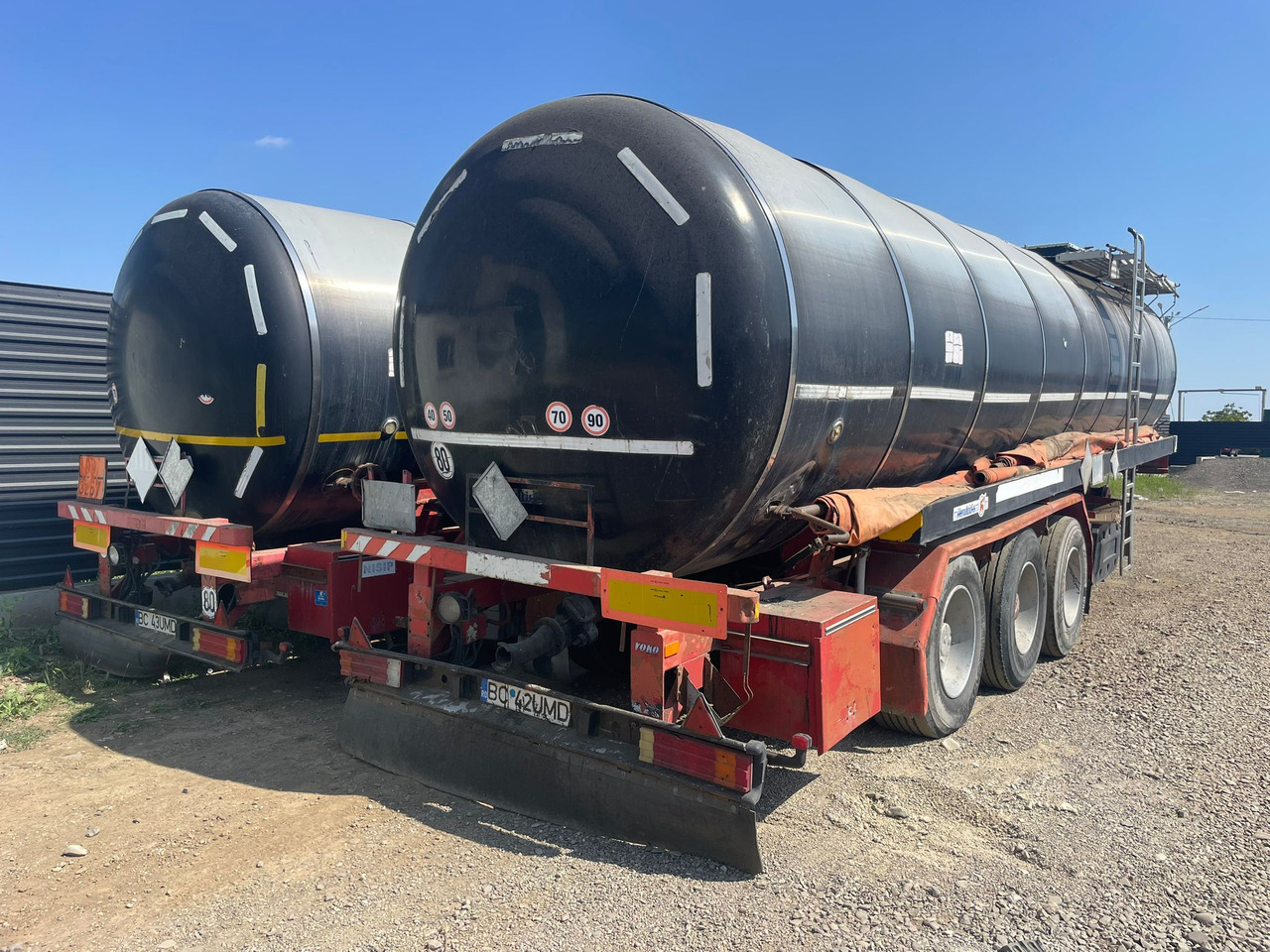 HENDRICK BITUMEN SEMI-TRAILER - 유조 세미 트레일러 : 사진 4 HENDRICK BITUMEN SEMI-TRAILER - 유조 세미 트레일러 : 사진 4