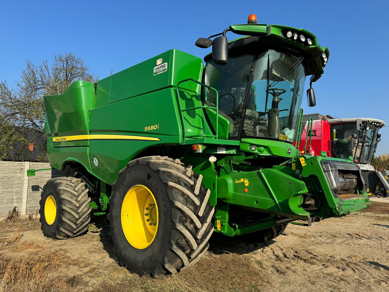 John Deere S680i combine + 635X Header + Zurn trailer - 목초수확기 : 사진 1 John Deere S680i combine + 635X Header + Zurn trailer - 목초수확기 : 사진 1