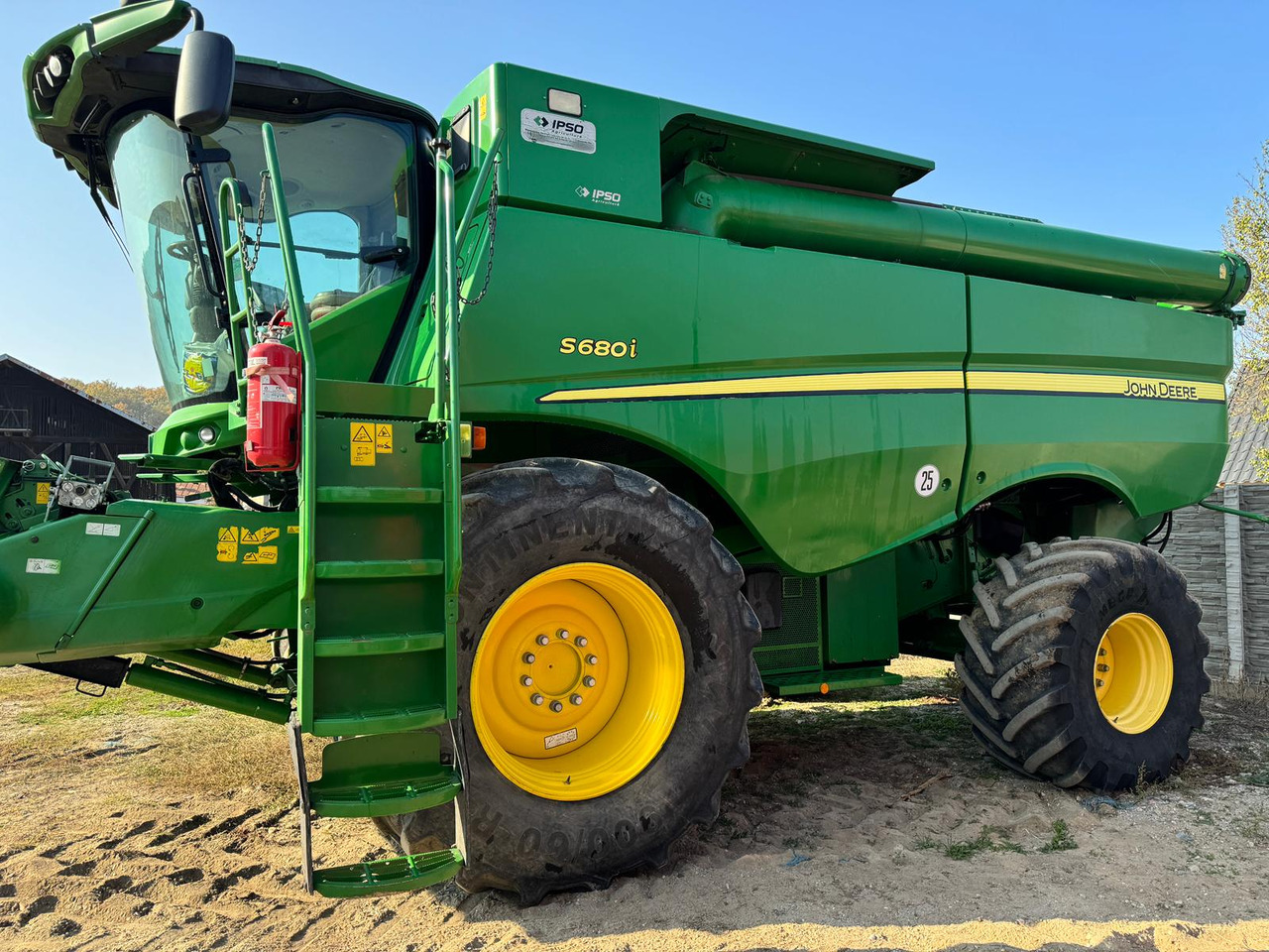 John Deere S680i combine + 635X Header + Zurn trailer - 목초수확기 : 사진 2 John Deere S680i combine + 635X Header + Zurn trailer - 목초수확기 : 사진 2
