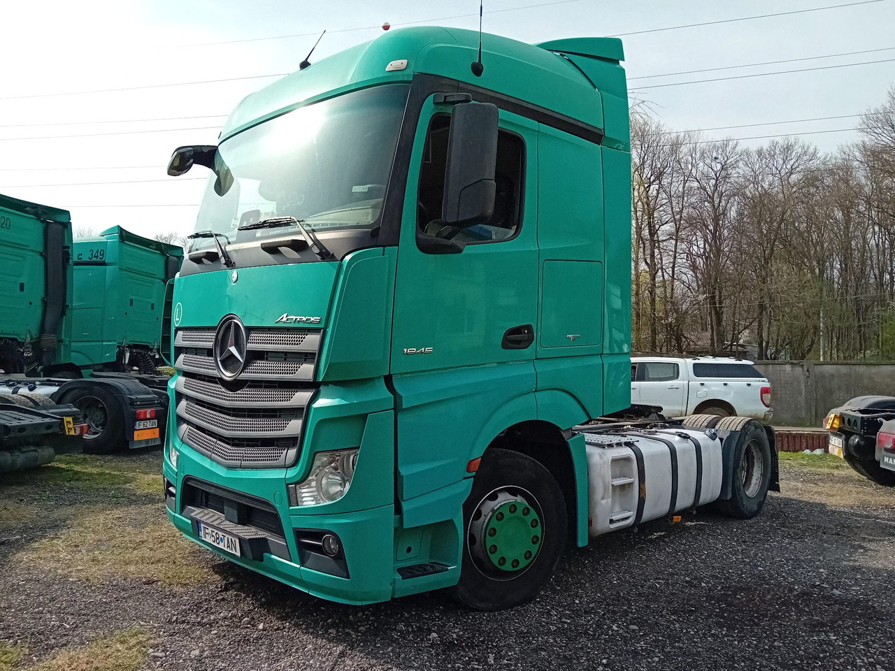 Mercedes-Benz Actros 18.45 - 트랙터 유닛 : 사진 1 Mercedes-Benz Actros 18.45 - 트랙터 유닛 : 사진 1