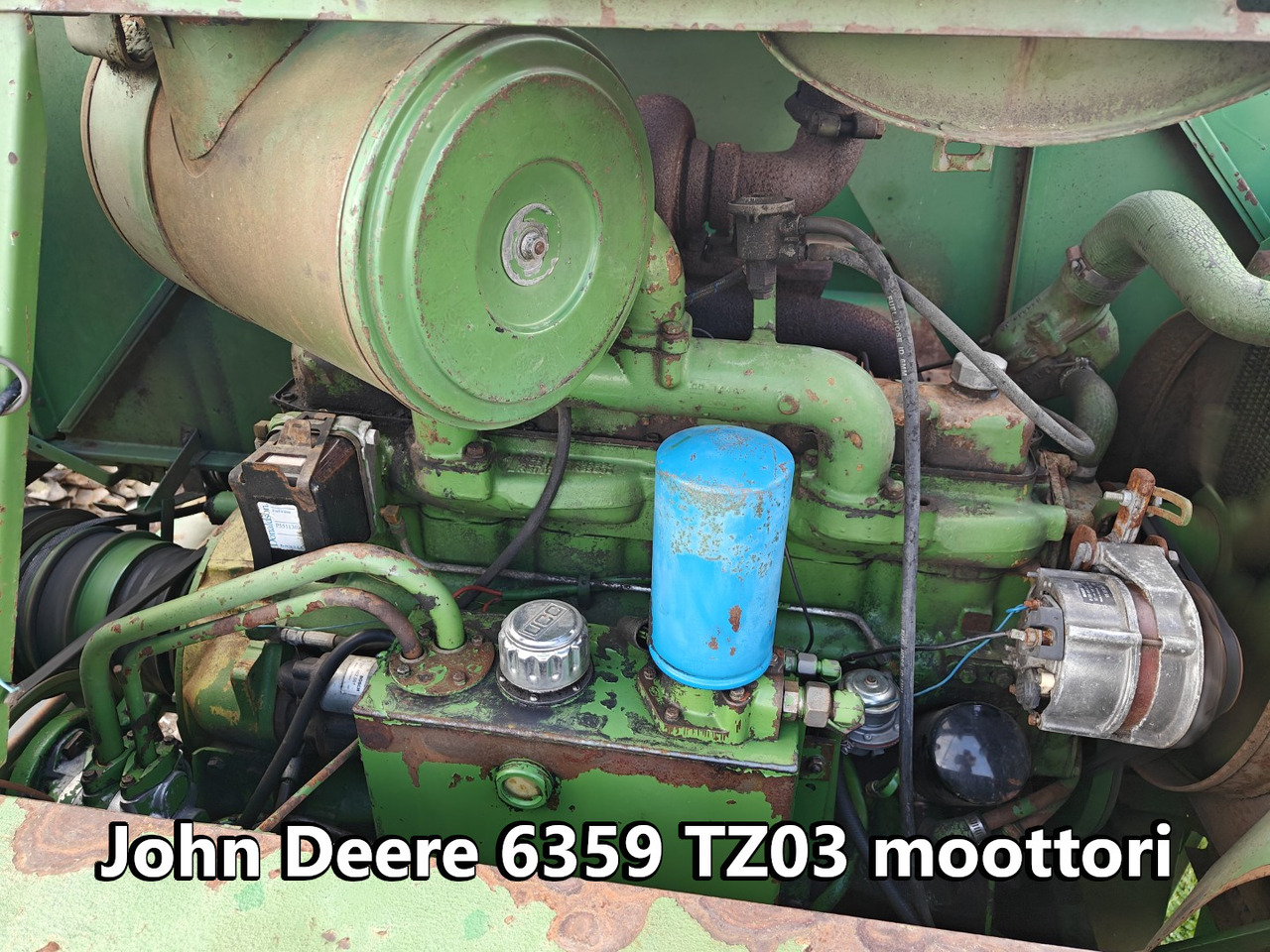 John Deere 965 täydellinen moottori, 6-sylinterinen turbo, katso video! - 엔진 목초수확기 용 : 사진 1 John Deere 965 täydellinen moottori, 6-sylinterinen turbo, katso video! - 엔진 목초수확기 용 : 사진 1