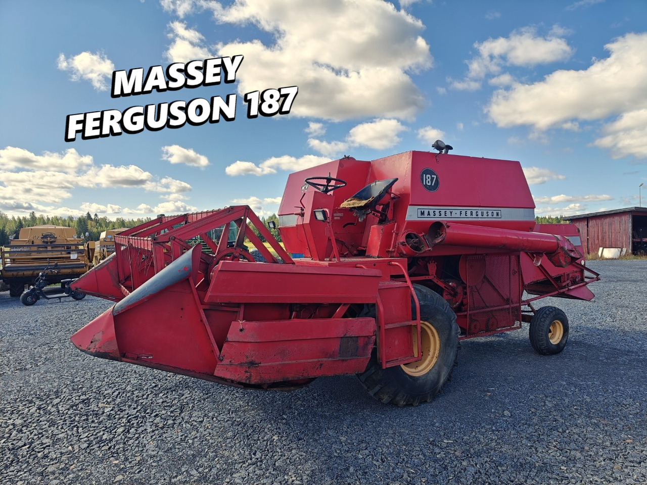 Massey Ferguson 187 Katso video! - 목초수확기 : 사진 1 Massey Ferguson 187 Katso video! - 목초수확기 : 사진 1