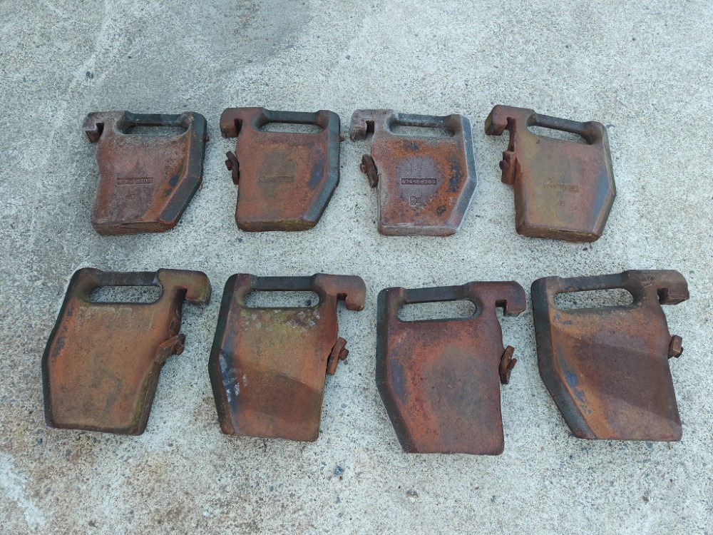 ZETOR Etupainosarja 8kpl - 농업용 기계 : 사진 1 ZETOR Etupainosarja 8kpl - 농업용 기계 : 사진 1