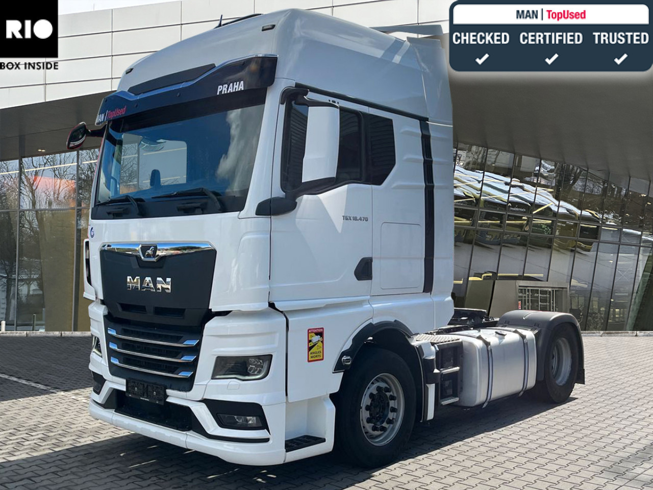 MAN TGX 18.470 4x2 BL SA - 트랙터 유닛 : 사진 1 MAN TGX 18.470 4x2 BL SA - 트랙터 유닛 : 사진 1