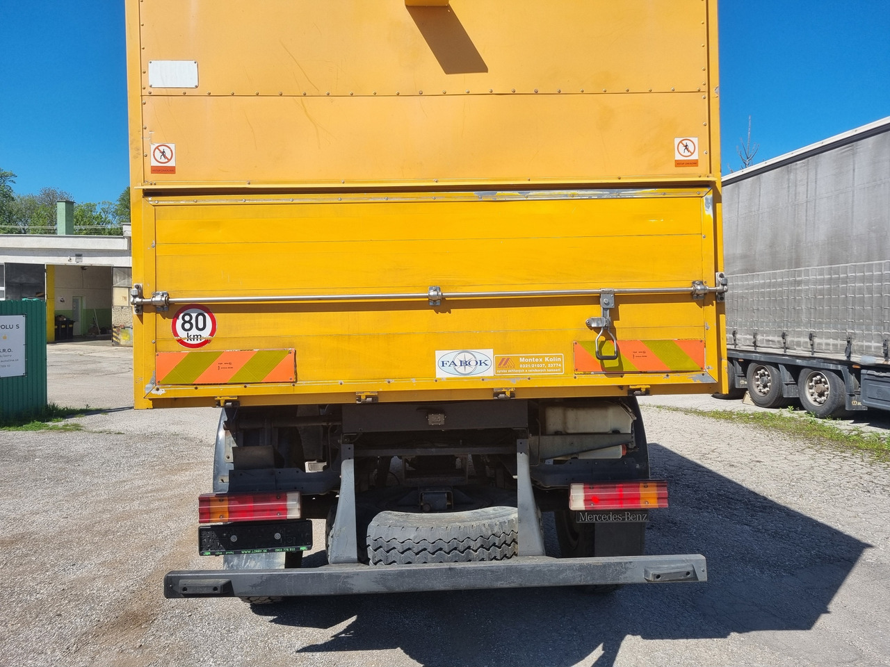 MERCEDES-BENZ ATEGO 1017 4x4 BOX + PTO - 박스 트럭 : 사진 5 MERCEDES-BENZ ATEGO 1017 4x4 BOX + PTO - 박스 트럭 : 사진 5