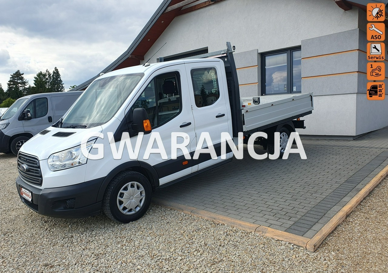 Ford Transit doka*brygadówka *7 osób *klima - 플랫베드 밴, 콤비 밴 : 사진 1 Ford Transit doka*brygadówka *7 osób *klima - 플랫베드 밴, 콤비 밴 : 사진 1