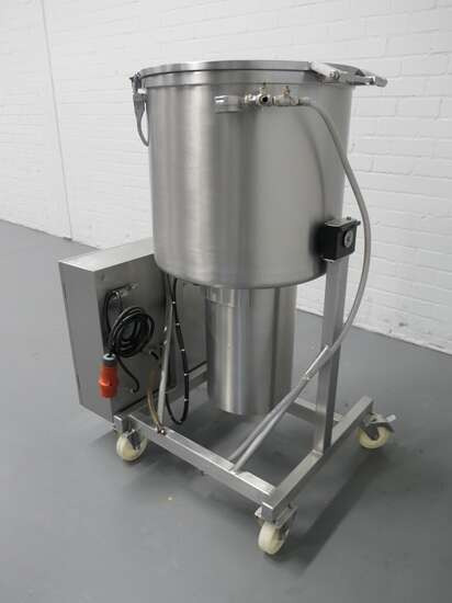 Glass vacuum tumbler VSM150 - 식품기계 : 사진 4 Glass vacuum tumbler VSM150 - 식품기계 : 사진 4