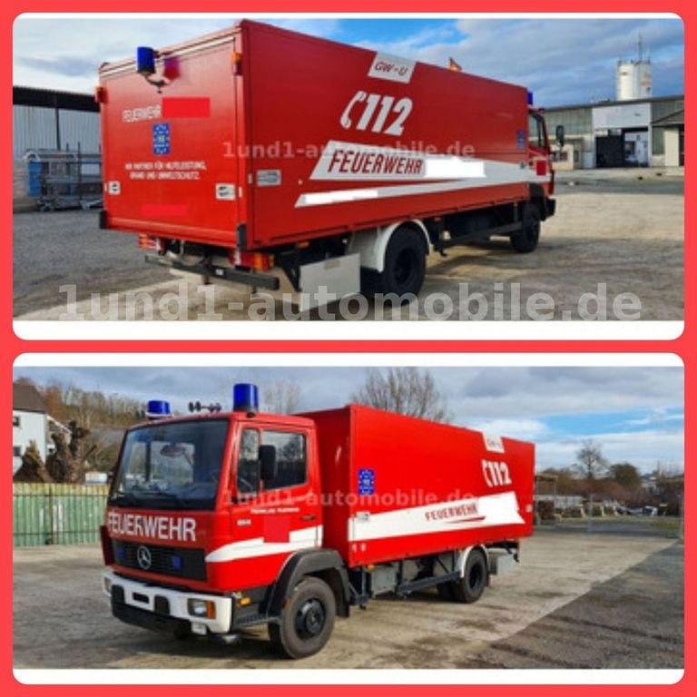 Mercedes-Benz 814 Feuerwehr GWG Edelstahl nur orig. 16.200km 814 Feuerwehr GWG Edelstahl nur orig. 16.200km - 소방차 : 사진 2 Mercedes-Benz 814 Feuerwehr GWG Edelstahl nur orig. 16.200km 814 Feuerwehr GWG Edelstahl nur orig. 16.200km - 소방차 : 사진 2
