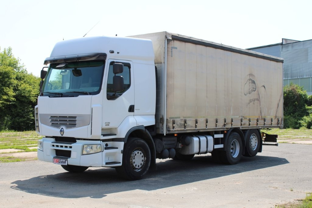 Renault PREMIUM 450DXi EURO 5 - 커튼사이더 트럭 : 사진 2 Renault PREMIUM 450DXi EURO 5 - 커튼사이더 트럭 : 사진 2