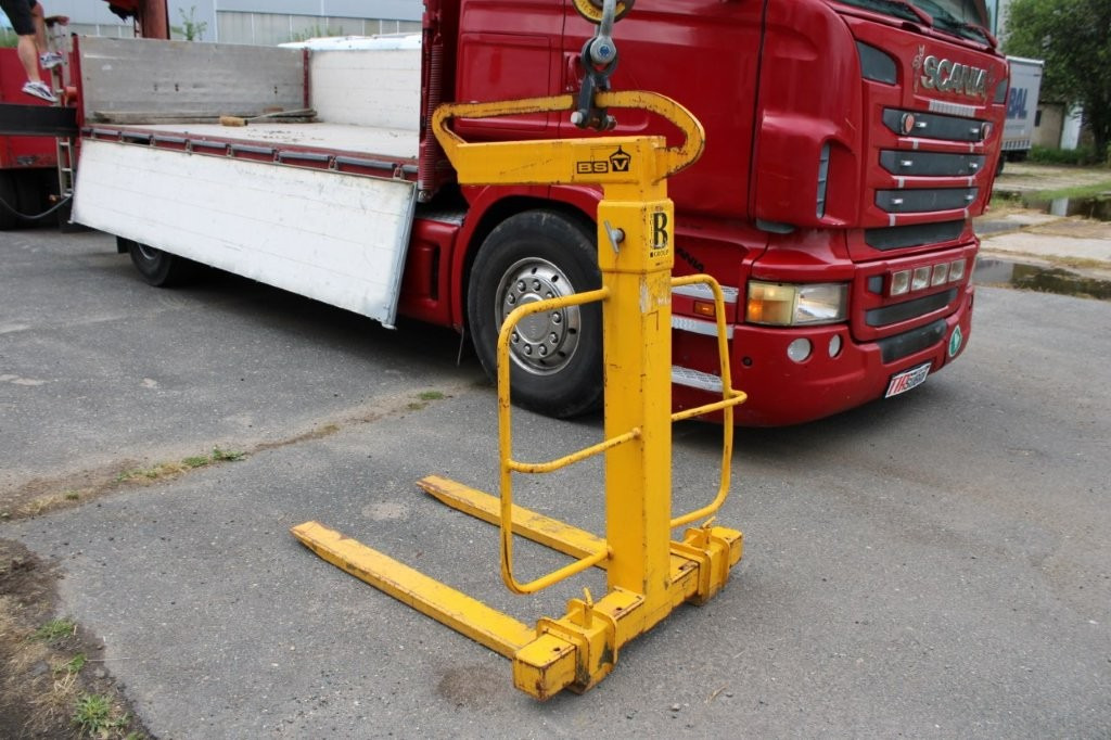덤프트럭, 크레인 트럭 SCANIA R480 PALFINGER PK16000, EURO 5, CRANE FORKS : 사진 18