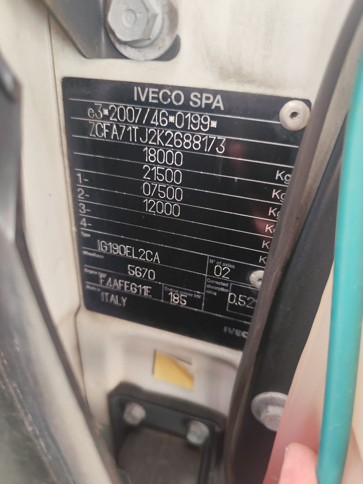 IVECO EUROCARGO 180-250 - 크레인 트럭, 크레인 트럭 : 사진 2 IVECO EUROCARGO 180-250 - 크레인 트럭, 크레인 트럭 : 사진 2
