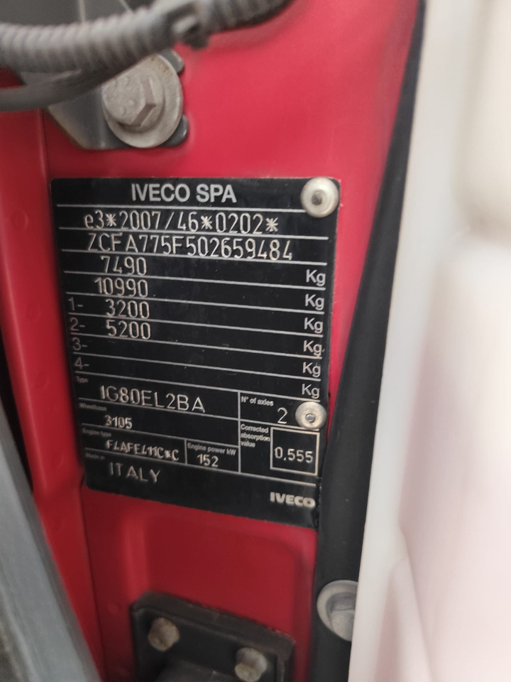 IVECO EUROCARGO 75-210 - 덤프트럭 : 사진 5 IVECO EUROCARGO 75-210 - 덤프트럭 : 사진 5