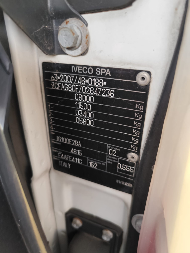 IVECO EUROCARGO 80-210 - 크레인 트럭, 덤프트럭 : 사진 2 IVECO EUROCARGO 80-210 - 크레인 트럭, 덤프트럭 : 사진 2