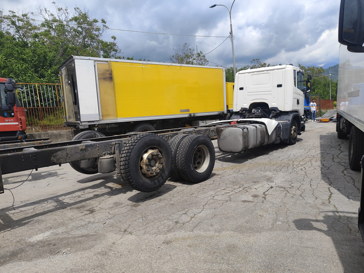 캡 새시 트럭 SCANIA G450 : 사진 8 캡 새시 트럭 SCANIA G450 : 사진 8