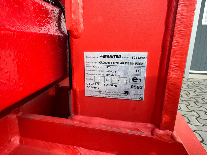 텔레스코픽 핸들러 Manitou 730 Manitou MLT 730 Elite - 115 V CP : 사진 12 텔레스코픽 핸들러 Manitou 730 Manitou MLT 730 Elite - 115 V CP : 사진 12