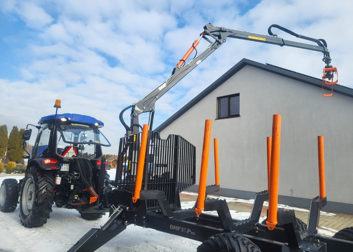 신규 장궤형 트랙터 LOVOL M754 + Przyczepa BMF 8T2Pro : 사진 14