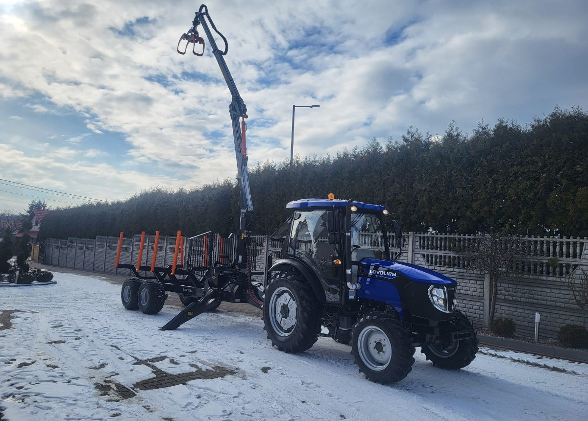 신규 장궤형 트랙터 LOVOL M754 + Przyczepa BMF 8T2Pro : 사진 13