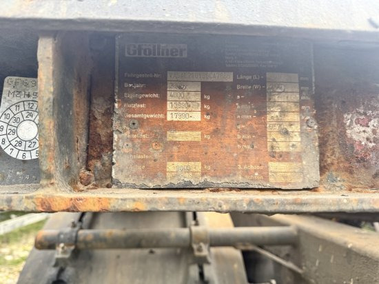 Gföllner, Abrollanhänger - 롤오프/ 스킵 트레일러 : 사진 4 Gföllner, Abrollanhänger - 롤오프/ 스킵 트레일러 : 사진 4