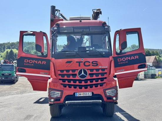 Mercedes-Benz ACTROS 6x4 DONAR 5810K ? Hack-LKW / Mobilhacker | TCS Umwelttechnik - 트럭, 톱밥 제조기 : 사진 4 Mercedes-Benz ACTROS 6x4 DONAR 5810K ? Hack-LKW / Mobilhacker | TCS Umwelttechnik - 트럭, 톱밥 제조기 : 사진 4
