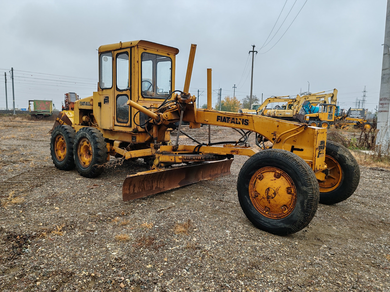 Fiat Allis Greder - 그레이더 : 사진 3 Fiat Allis Greder - 그레이더 : 사진 3