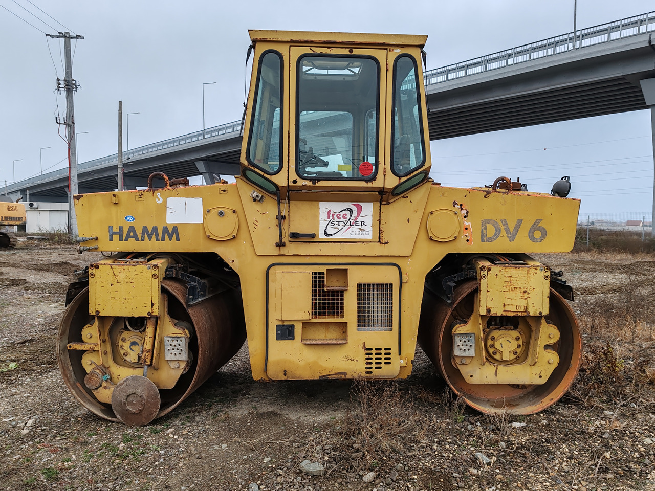 Hamm DV6 - 로드 롤러 : 사진 4 Hamm DV6 - 로드 롤러 : 사진 4