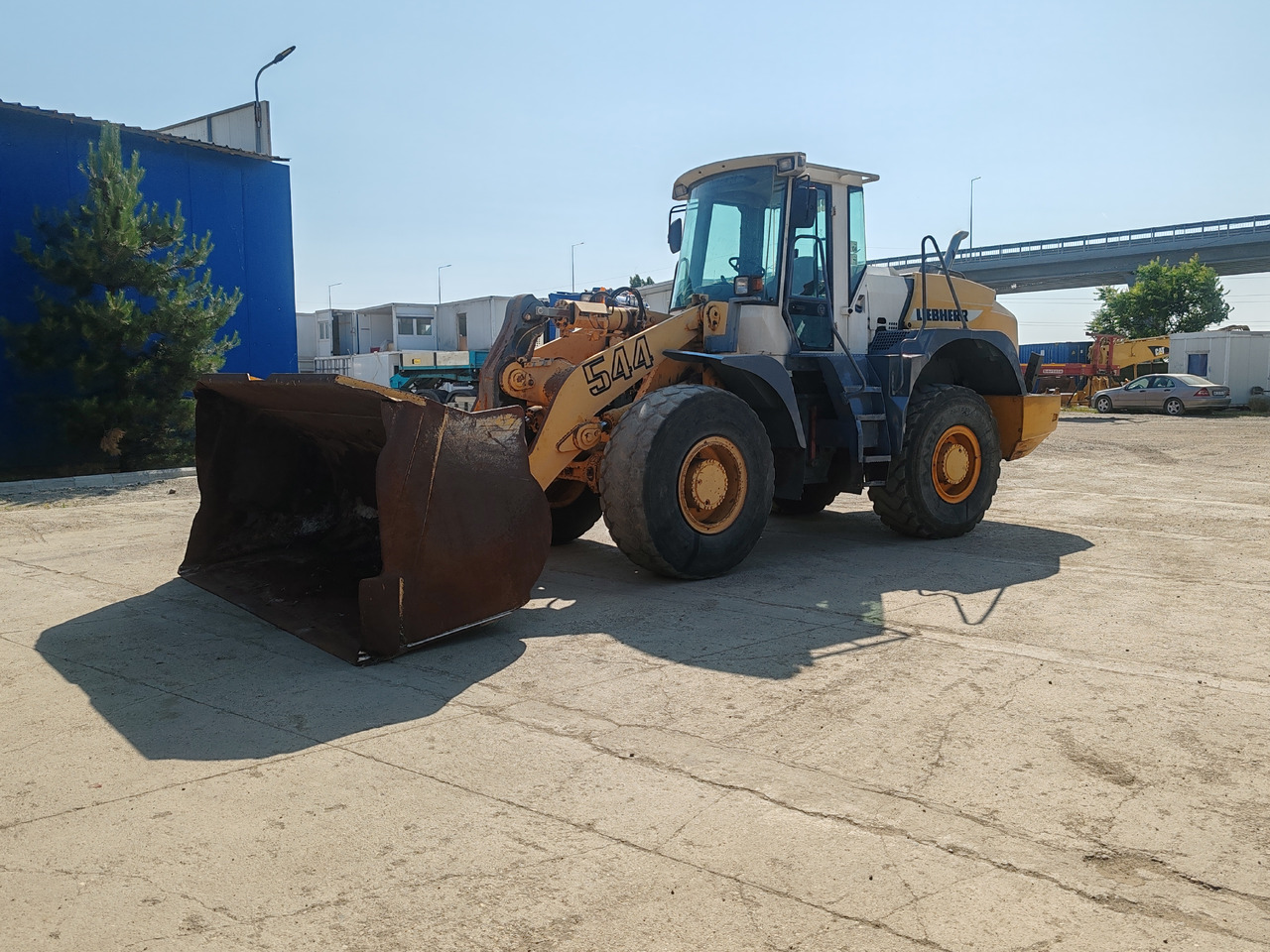 Liebherr 544 Incarcator Frontal Vola - 휠 로더 : 사진 2 Liebherr 544 Incarcator Frontal Vola - 휠 로더 : 사진 2