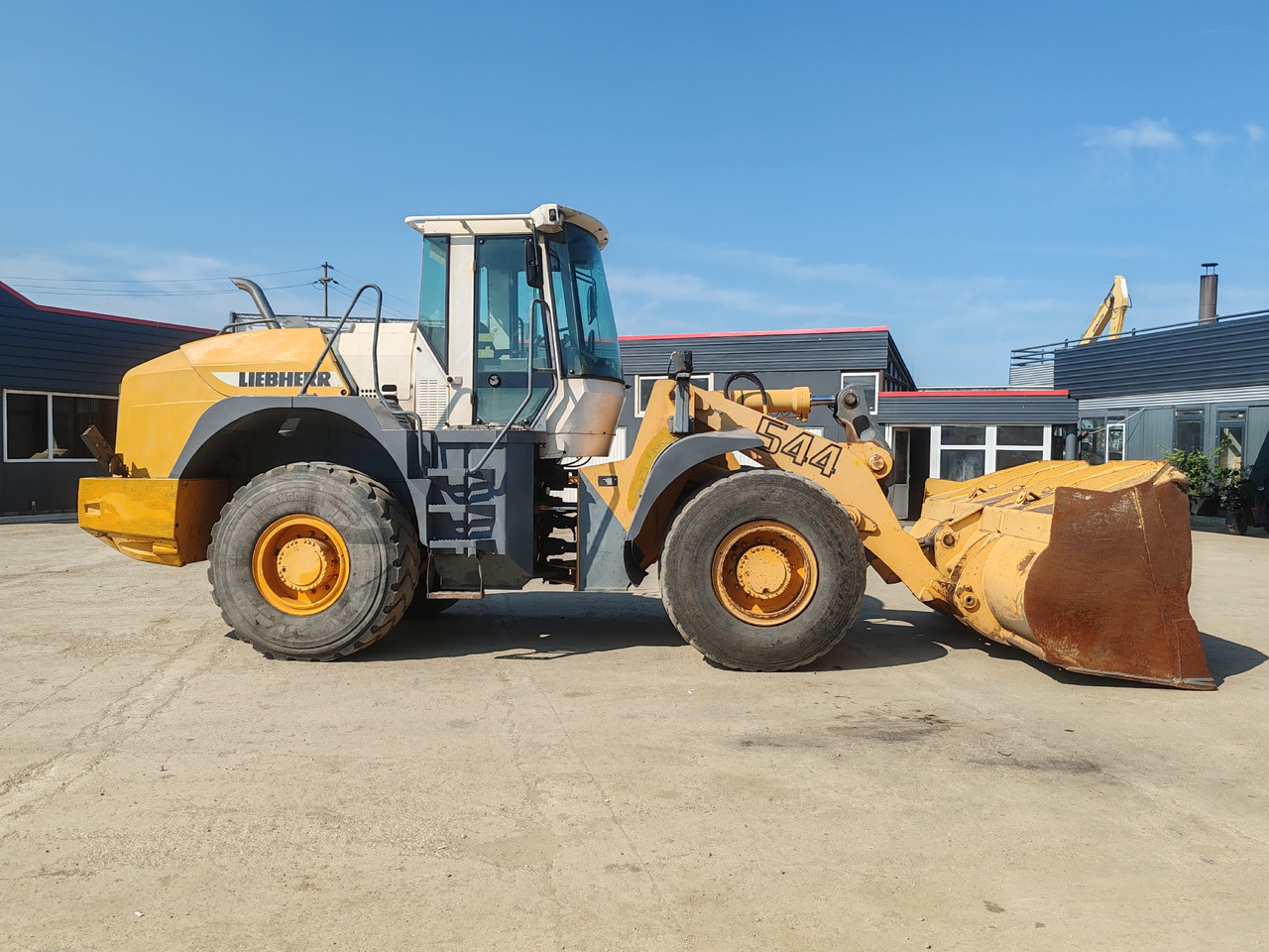 Liebherr 544 Incarcator Frontal Vola - 휠 로더 : 사진 3 Liebherr 544 Incarcator Frontal Vola - 휠 로더 : 사진 3