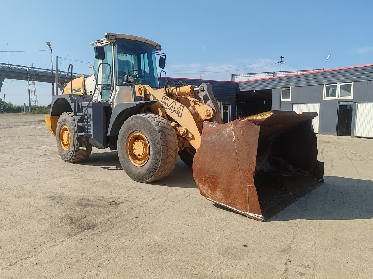 Liebherr 544 Incarcator Frontal Vola - 휠 로더 : 사진 1 Liebherr 544 Incarcator Frontal Vola - 휠 로더 : 사진 1